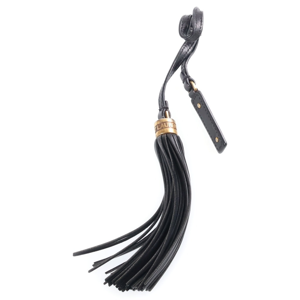 SAINT LAURENT PARIS(サンローランパリ) ルー カメラバッグ ショルダーバッグ レザー ブラック ゴールド金具 レディース