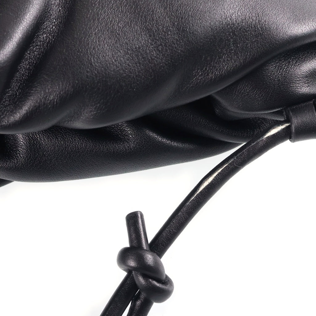 BOTTEGA VENETA(ボッテガヴェネタ) フリンジ ショルダーバッグ ブラック レザー レディース