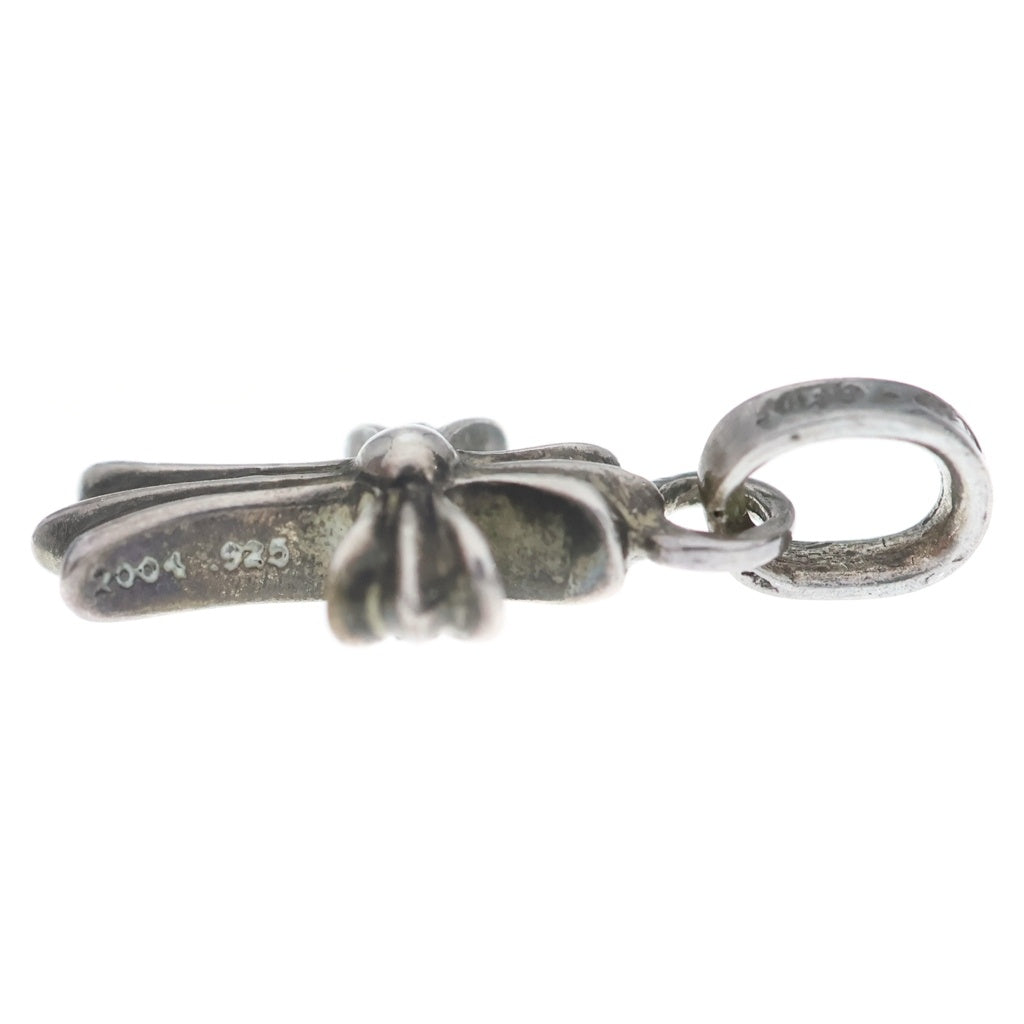 CHROME HEARTS(クロムハーツ) CRS BBYFAT P SAP ベイビーファットクロス PAVE ピンクサファイア ペンダントトップ シルバー