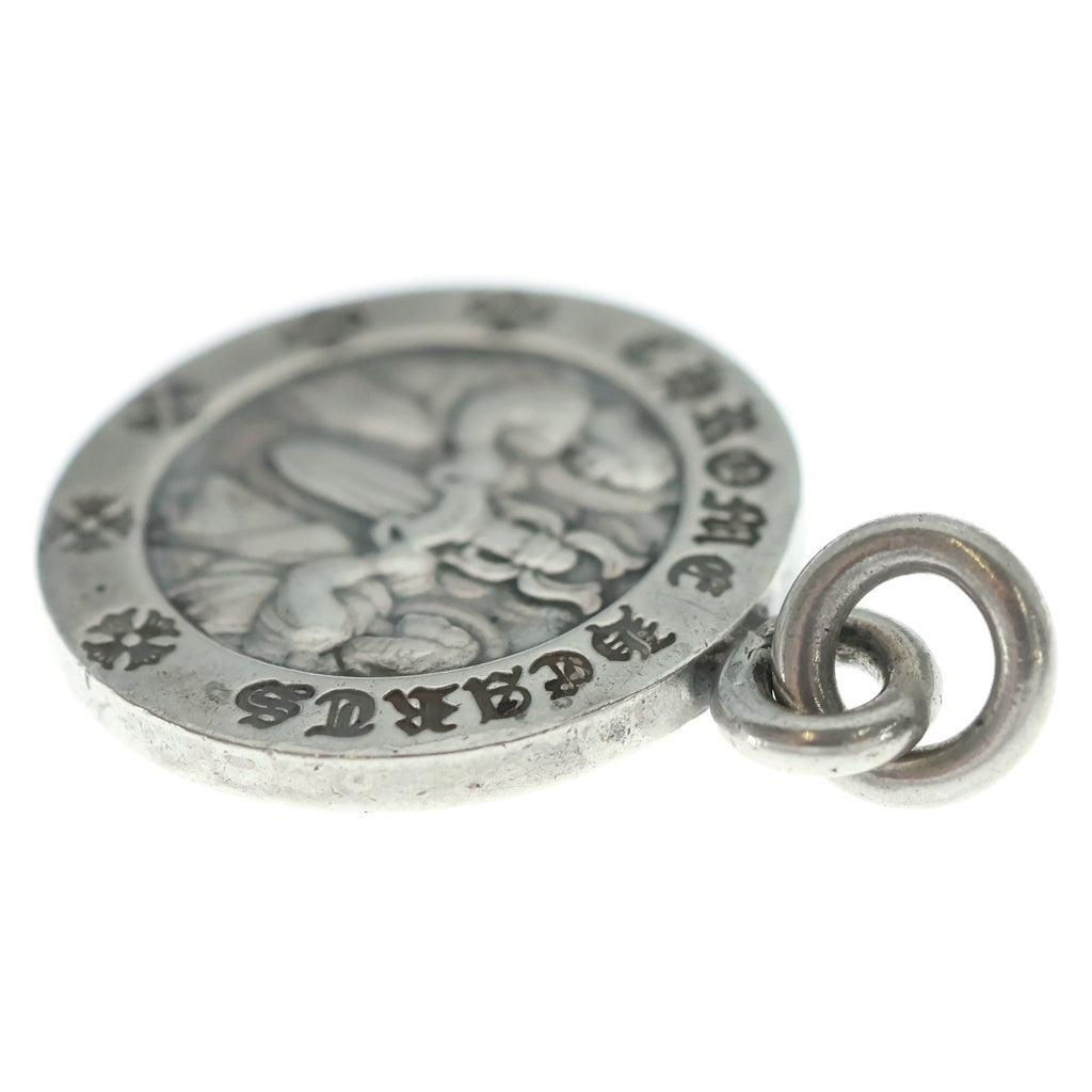 CHROME HEARTS(クロムハーツ) CHRM ANGL MDL V2 エンジェルメダルチャーム ペンダントトップ シルバーBCA229
