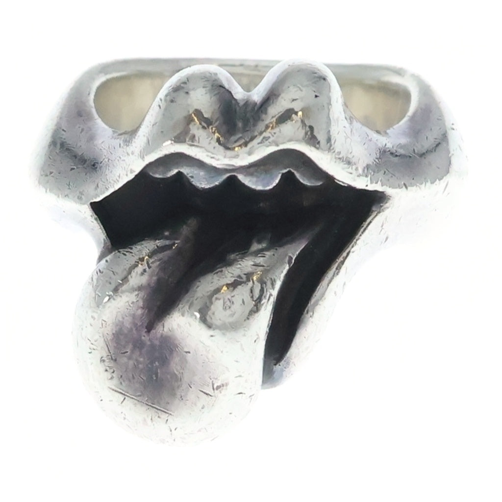 CHROME HEARTS(クロムハーツ) LIP TONGUE-MD リップアンドタン ミディアム リング シルバー