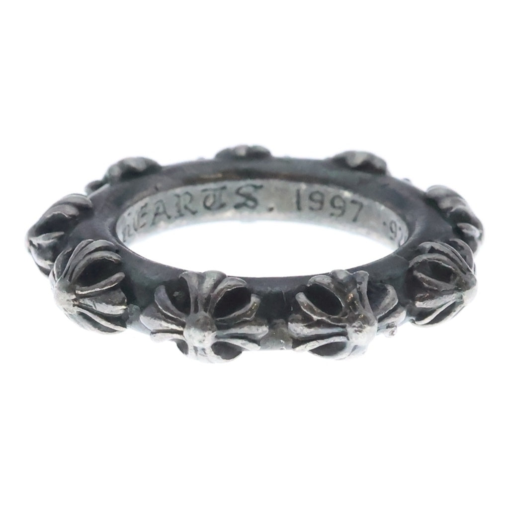 CHROME HEARTS(クロムハーツ) CROSS BAND クロスバンド リング シルバー BCA342