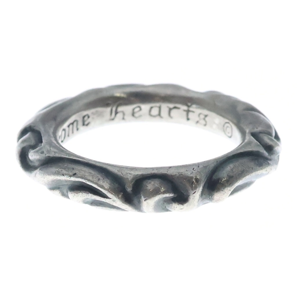CHROME HEARTS(クロムハーツ) SCRL BAND スクロールバンド リング シルバー BCA351