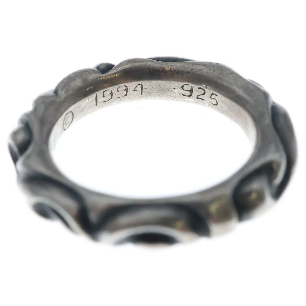 CHROME HEARTS(クロムハーツ) SCRL BAND スクロールバンド リング シルバー BCA351