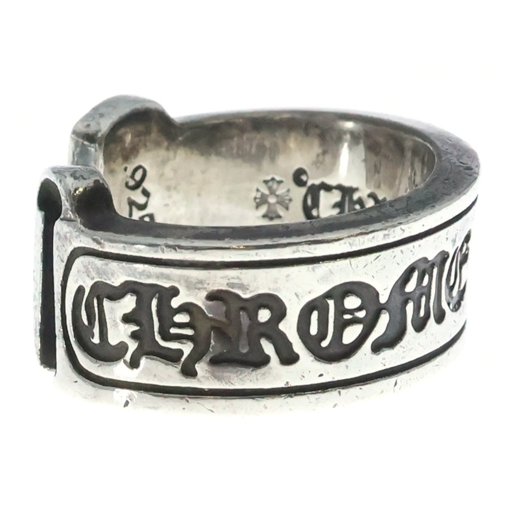 CHROME HEARTS(クロムハーツ) LG SCROLL LABEL ラージスクロールラベル リング シルバーBCA383