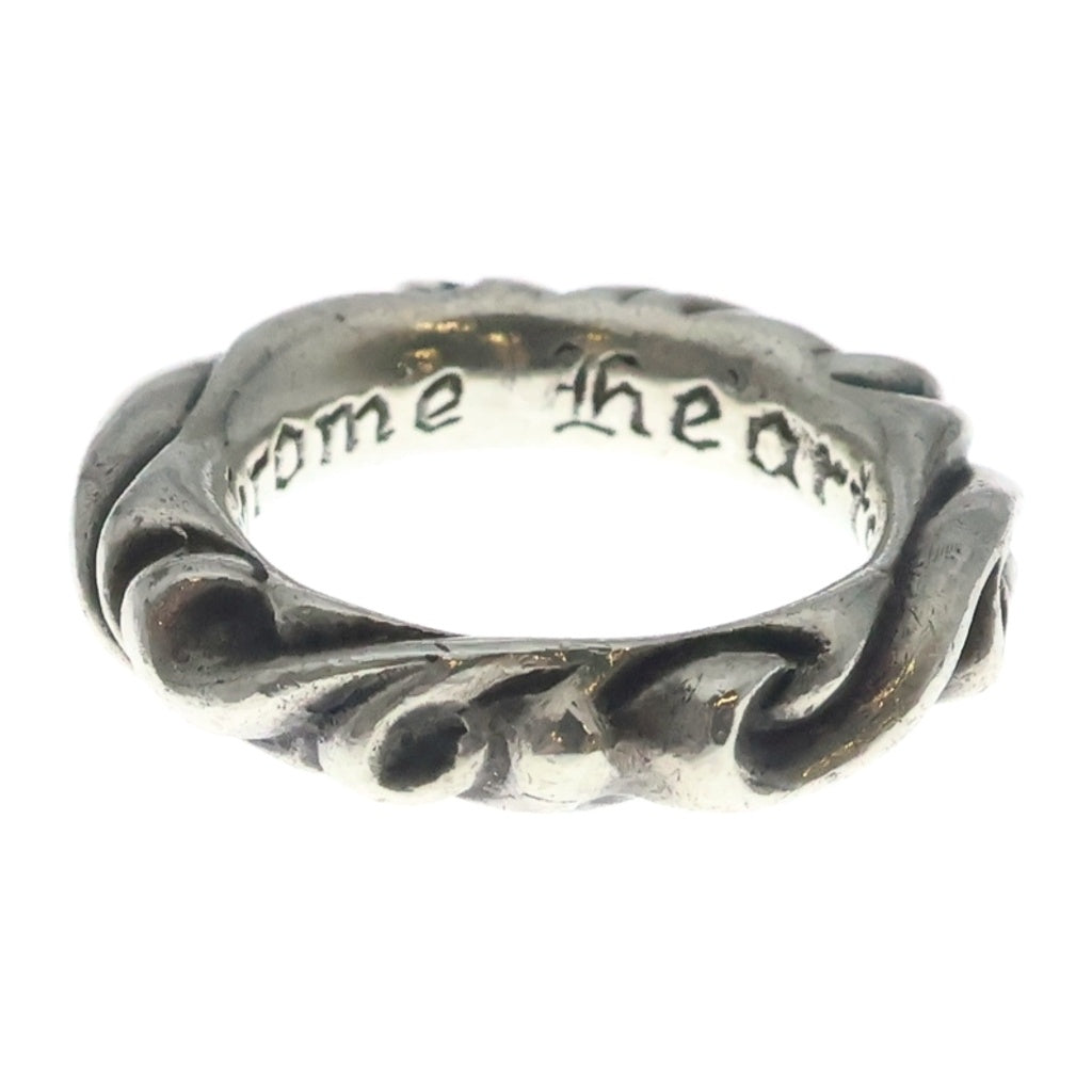 CHROME HEARTS(クロムハーツ) SCRL BAND スクロールバンド リング シルバー BCA351 レディース