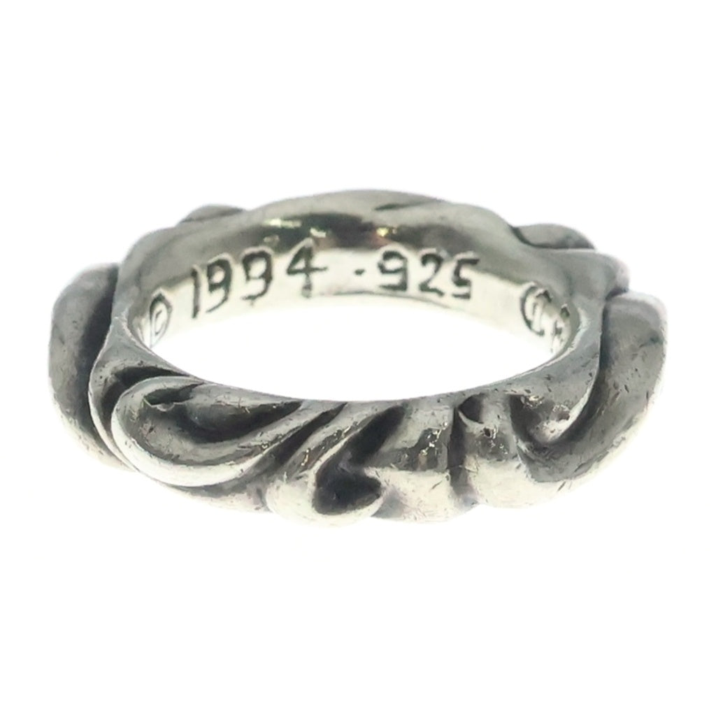 CHROME HEARTS(クロムハーツ) SCRL BAND スクロールバンド リング シルバー BCA351 レディース