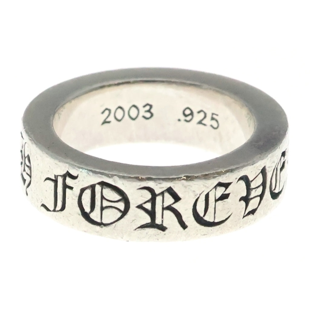 CHROME HEARTS(クロムハーツ) 6mm SPACER FOREVER 6mmスペーサーリング フォーエバーシルバーBCA337 レディース