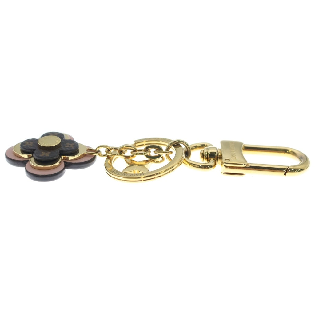 LOUIS VUITTON(ルイヴィトン) モノグラム キーホルダー・ブルーミングフラワーBB ブラウン/ピンク PVCレザー/GP M63085 レディース