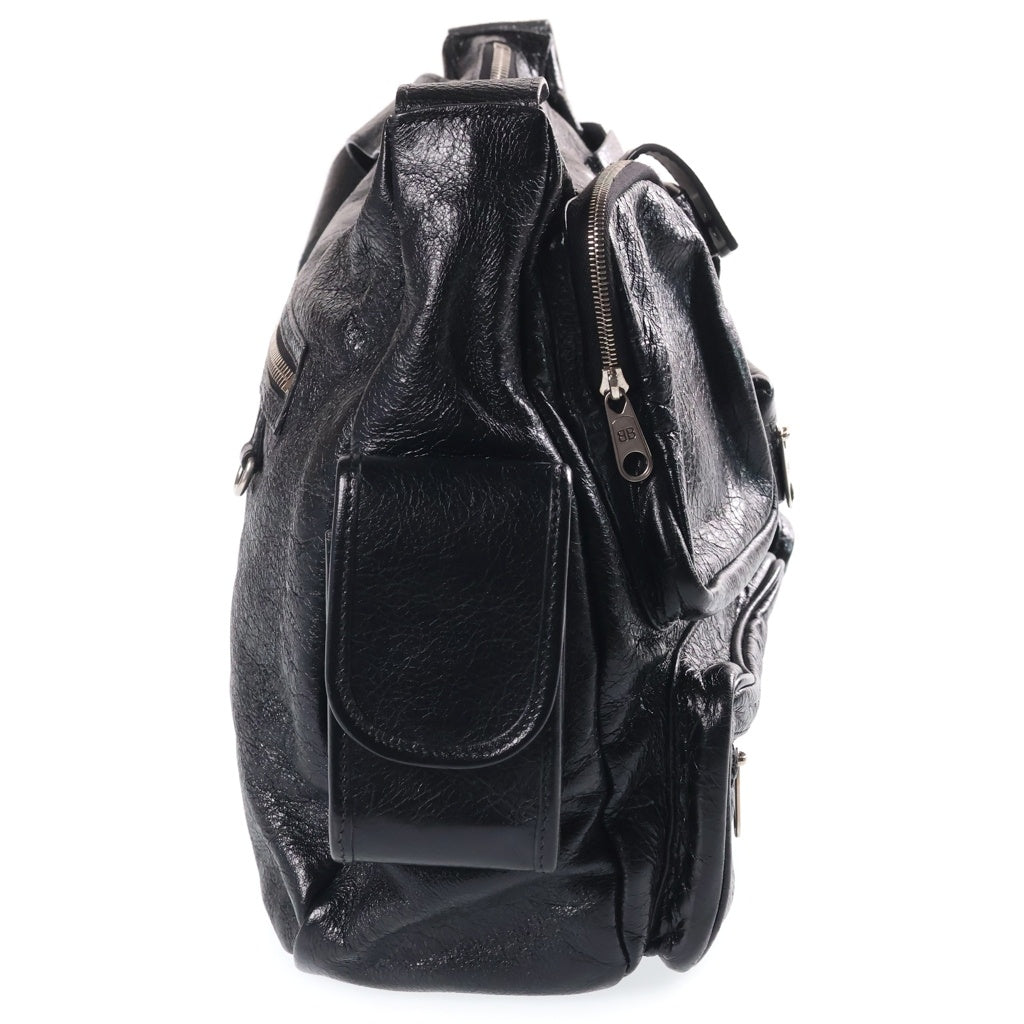BALENCIAGA(バレンシアガ) スーパービジー ショルダーバッグ レザー ブラック 785297 レディース