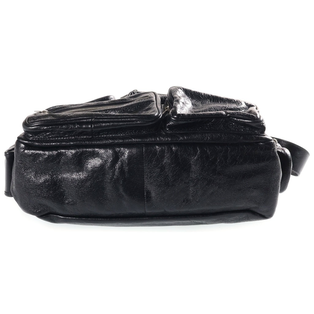 BALENCIAGA(バレンシアガ) スーパービジー ショルダーバッグ レザー ブラック 785297 レディース
