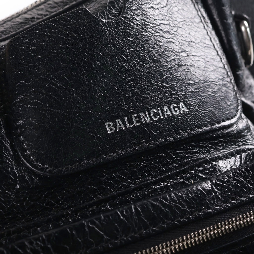 BALENCIAGA(バレンシアガ) スーパービジー ショルダーバッグ レザー ブラック 785297 レディース