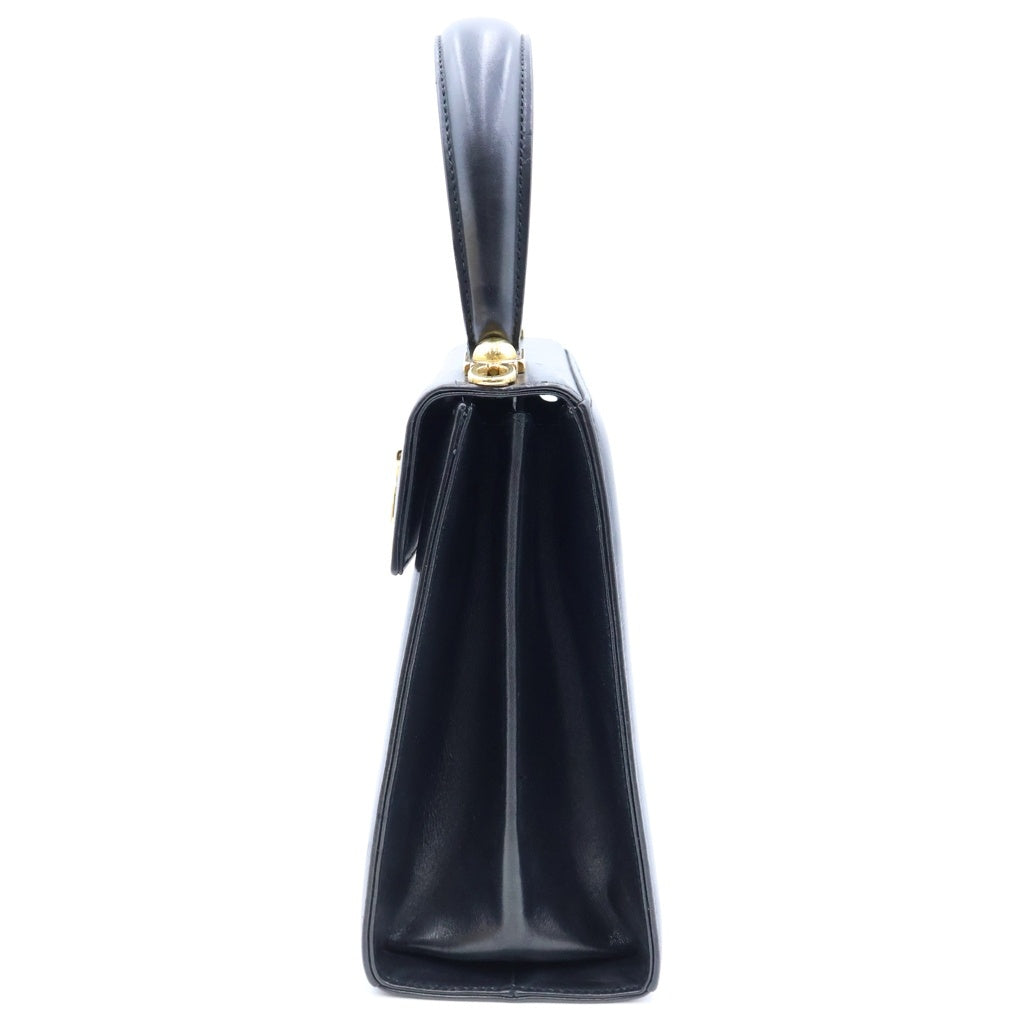Salvatore Ferragamo(サルヴァトーレ フェラガモ) ガンチーニ2WAYハンドバッグ ショルダーバッグ 2WAY レザー ブラック AQ212193 レディース