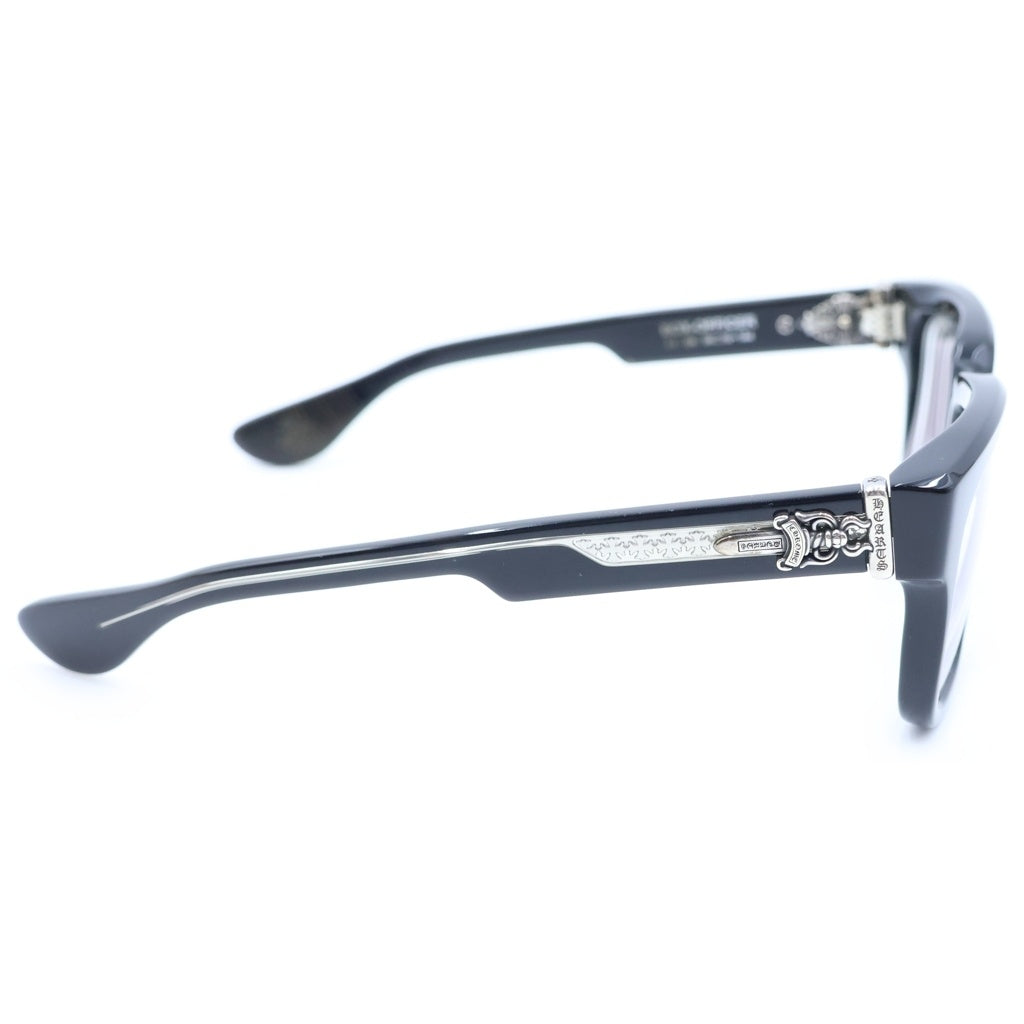 CHROME HEARTS(クロムハーツ) BOX OFFICER ボックスオフィサー ダガーテンプル ウェリントン サングラス 眼鏡 ブラック/シルバー ケース