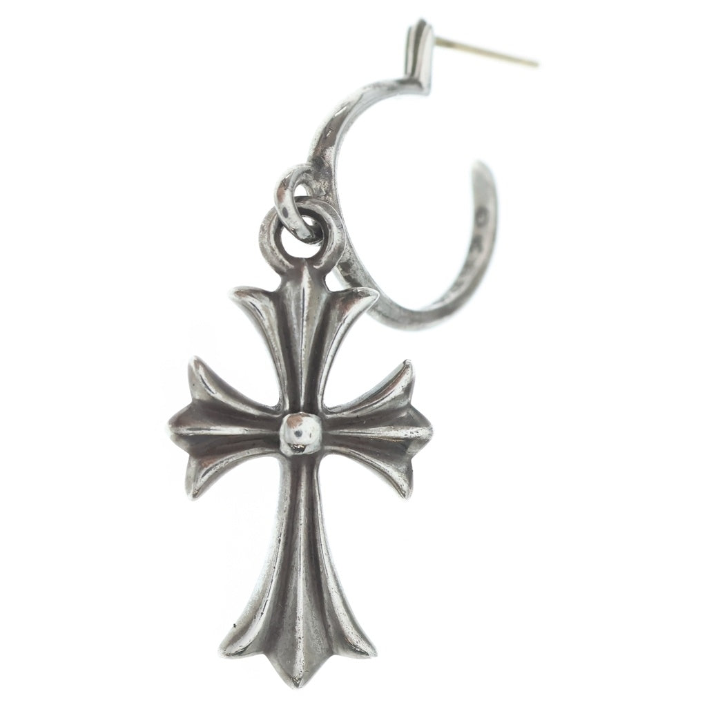 CHROME HEARTS(クロムハーツ) TINY CH CROSS タイニーCHクロス フープピアス シルバー BCA115
