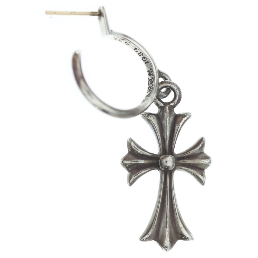 CHROME HEARTS(クロムハーツ) TINY CH CROSS タイニーCHクロス フープピアス シルバー BCA115