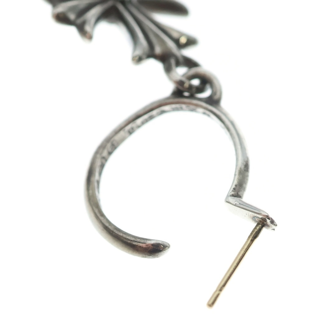 CHROME HEARTS(クロムハーツ) TINY CH CROSS タイニーCHクロス フープピアス シルバー BCA115