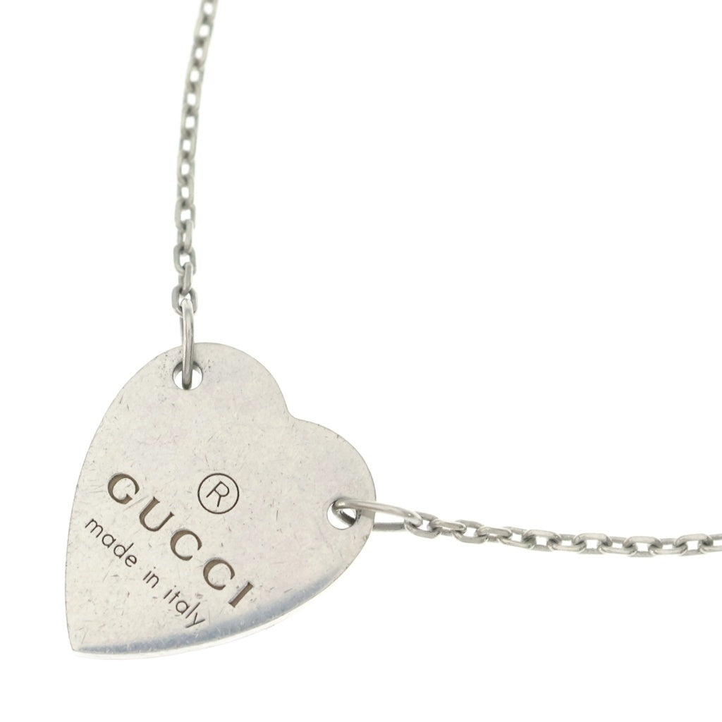 GUCCI(グッチ) ハートモチーフ ネックレス Ag925 シルバー レディース
