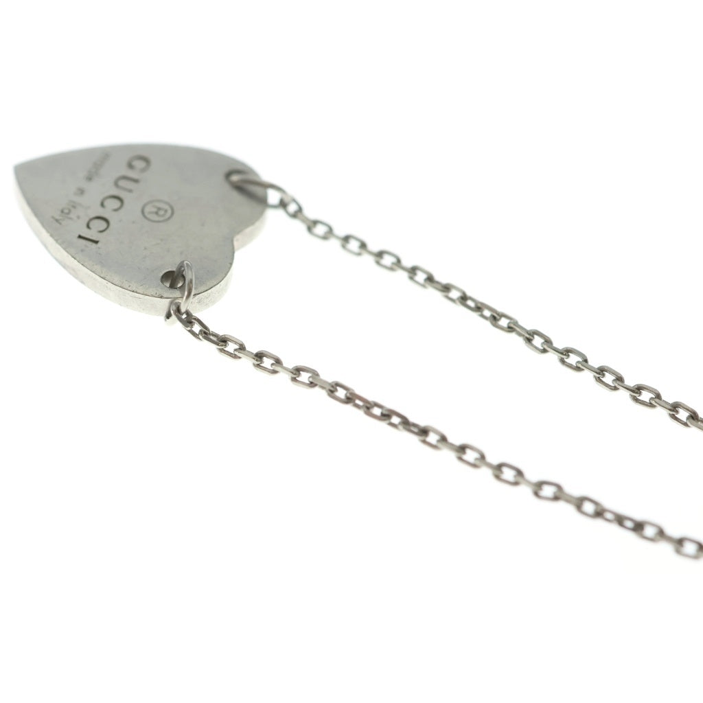 GUCCI(グッチ) ハートモチーフ ネックレス Ag925 シルバー レディース