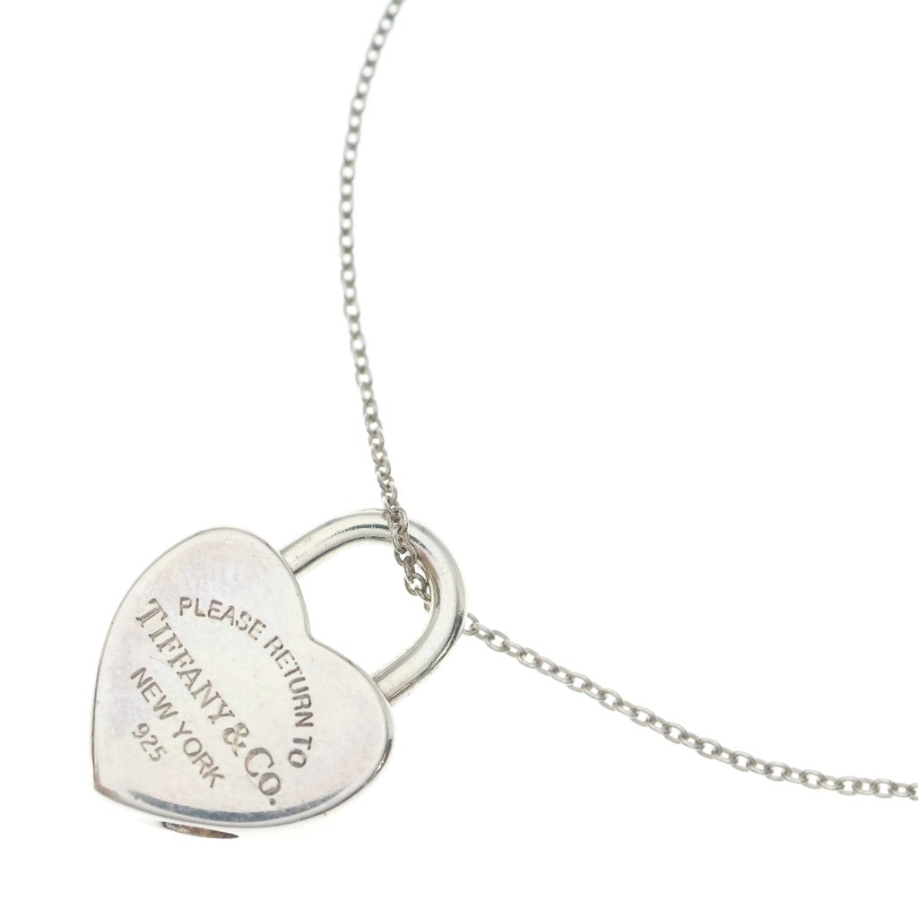 TIFFANY & Co.(ティファニー) リターントゥティファニー ハートロック ネックレス Ag925 シルバー レディース