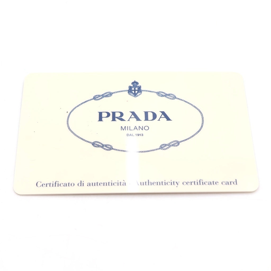 PRADA(プラダ) 巾着バッグ ポーチ ピンク テスート MV369 ギャラ レディース