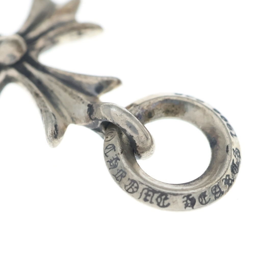 CHROME HEARTS(クロムハーツ) TINY CH CROSS タイニーCHクロス チャーム ネックレストップ シルバー BCA382