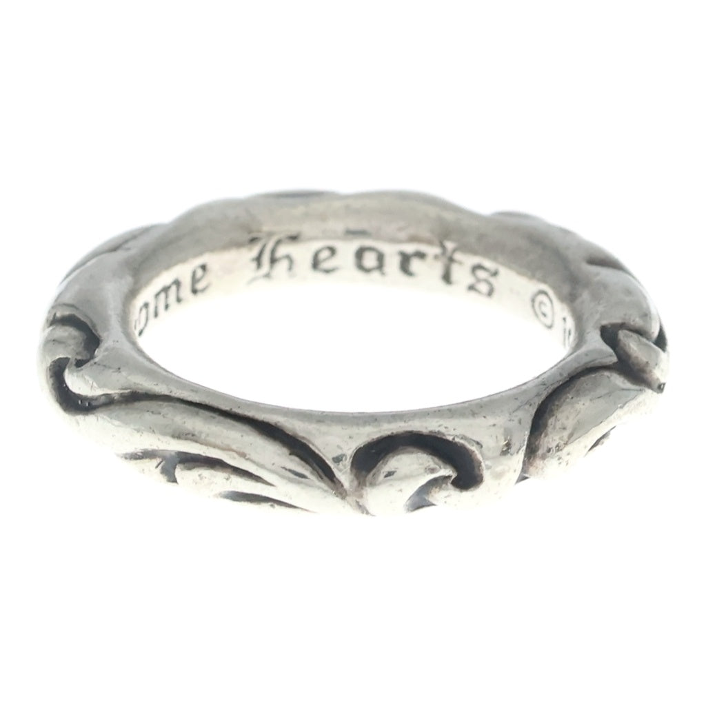 CHROME HEARTS(クロムハーツ) SCRL BAND スクロールバンド リング シルバー BCA351