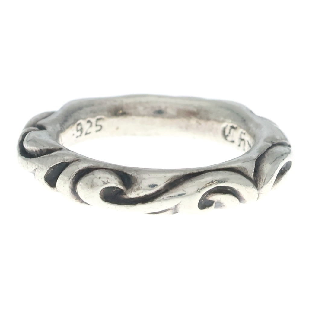 CHROME HEARTS(クロムハーツ) SCRL BAND スクロールバンド リング シルバー BCA351
