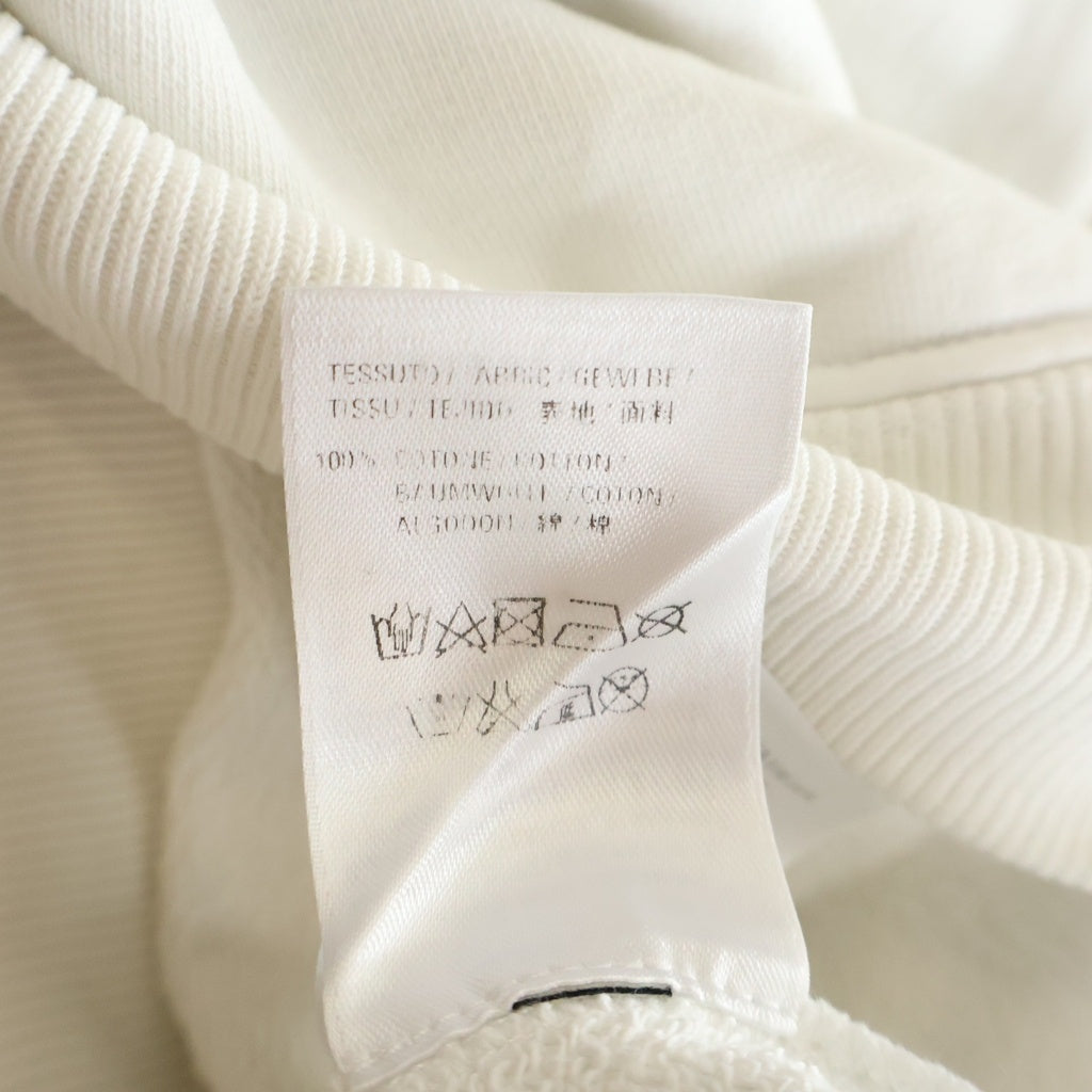 BALENCIAGA(バレンシアガ) 19SS バックロゴプリント スウェット プルオーバーパーカー フーディー ホワイト 556143 TAV37