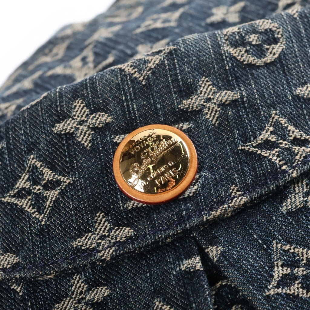 LOUIS VUITTON(ルイヴィトン) モノグラムデニム デイリーGM トートバッグ ハンドバッグ ブルー M40493 レディース