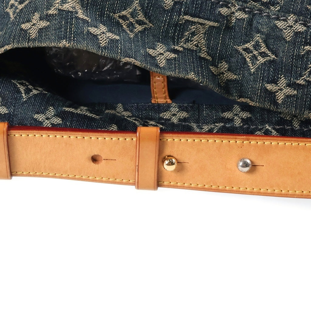 LOUIS VUITTON(ルイヴィトン) モノグラムデニム デイリーGM トートバッグ ハンドバッグ ブルー M40493 レディース