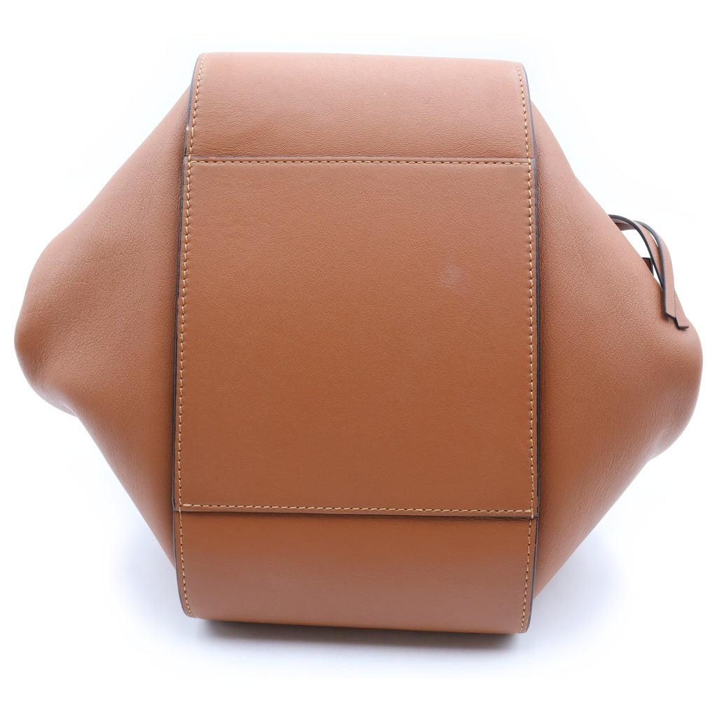 LOEWE(ロエベ) ハンモック スモール ハンドバッグ ショルダーバッグ 2WAY ブラウン レザー 62219 レディース