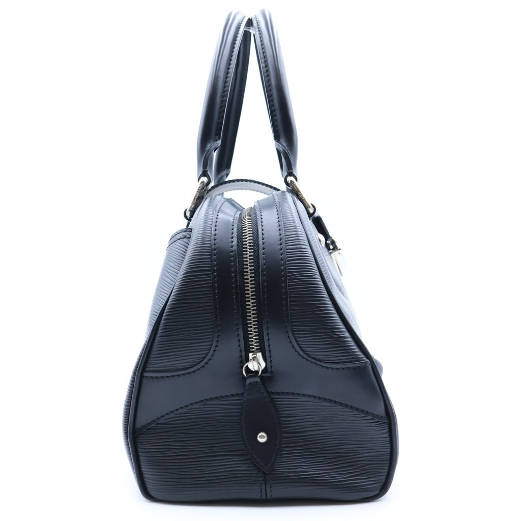 LOUIS VUITTON(ルイヴィトン) エピ ボーリングモンテーニュGM ハンドバッグ レザー ブラック M59312 TH1148 クロ、カデナ、鍵×2 レディース
