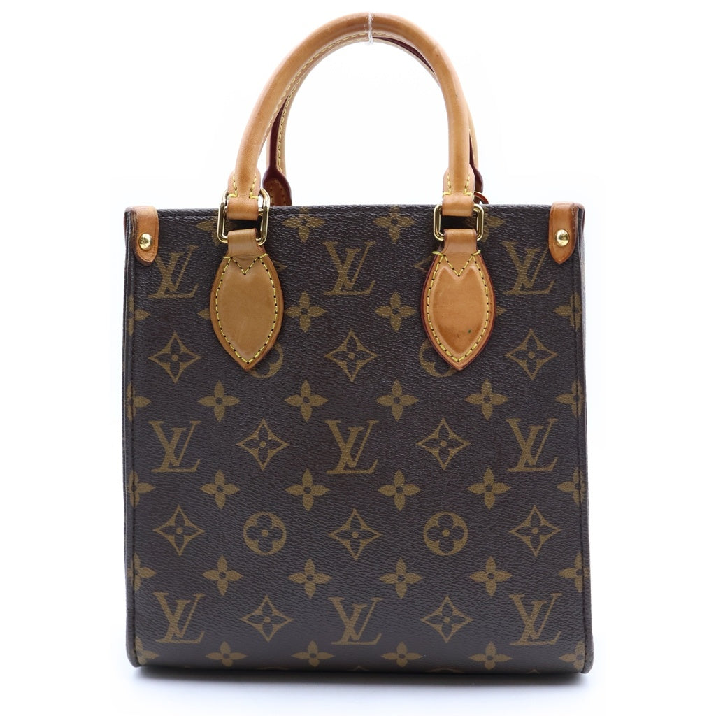 LOUIS VUITTON(ルイヴィトン) モノグラム サックプラBB ハンドバッグ ショルダーバッグ ブラウン PVC×レザー M46265 NFC レディース