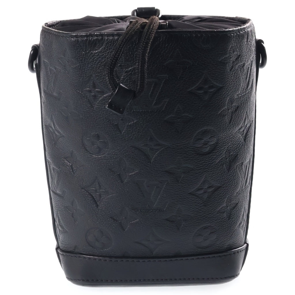 LOUIS VUITTON(ルイヴィトン) モノグラムシャドウ ノエスリング ショルダーバッグ レザー ブラック M82248 レディース