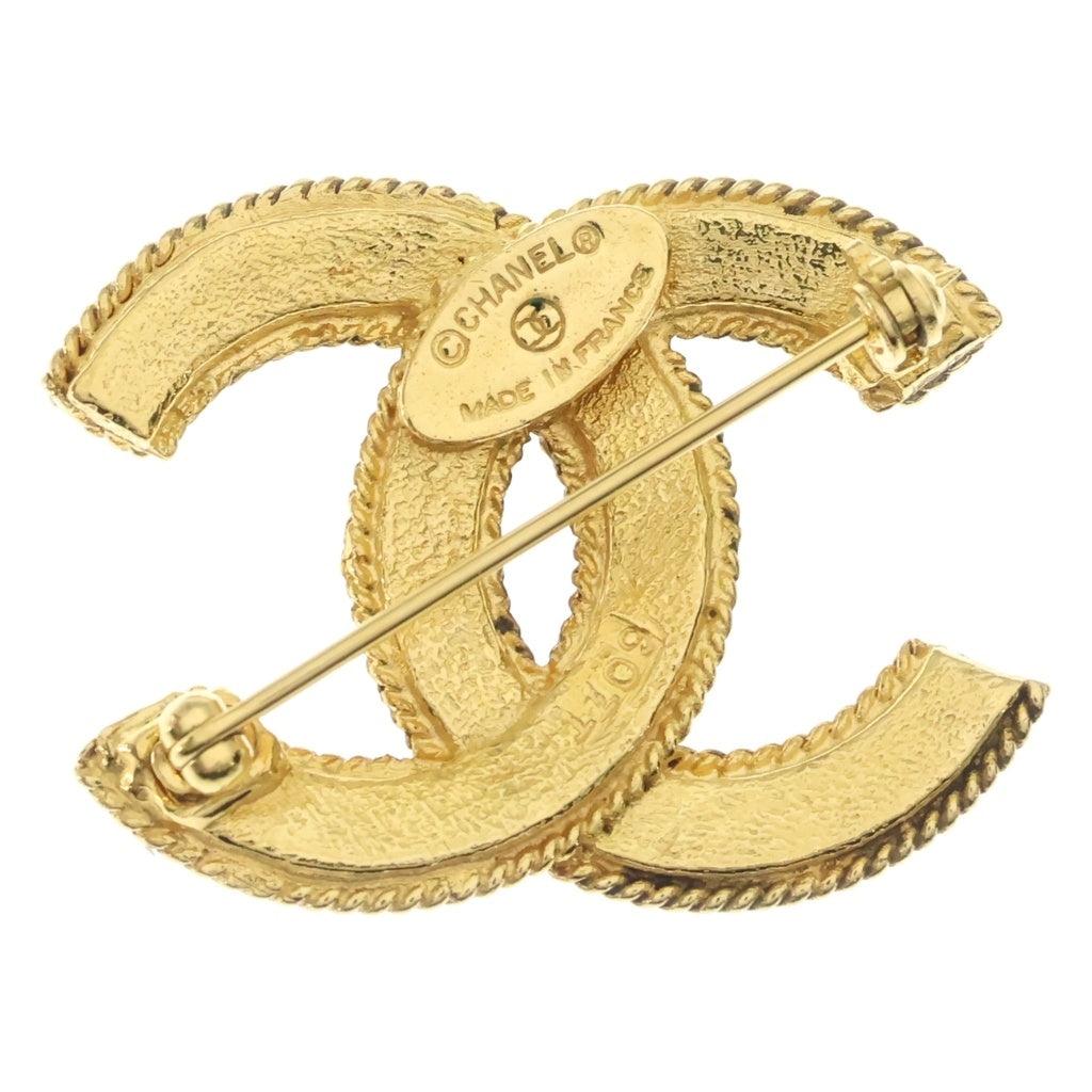 CHANEL(シャネル) ココマーク ブローチ メタル ゴールド コメ有 1109