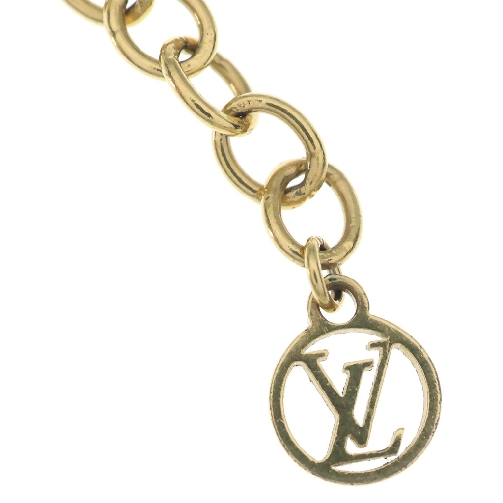 LOUIS VUITTON(ルイヴィトン) ブレスレット・プティ ルイ メタル ゴールド ラインストーン M00374 LE4213