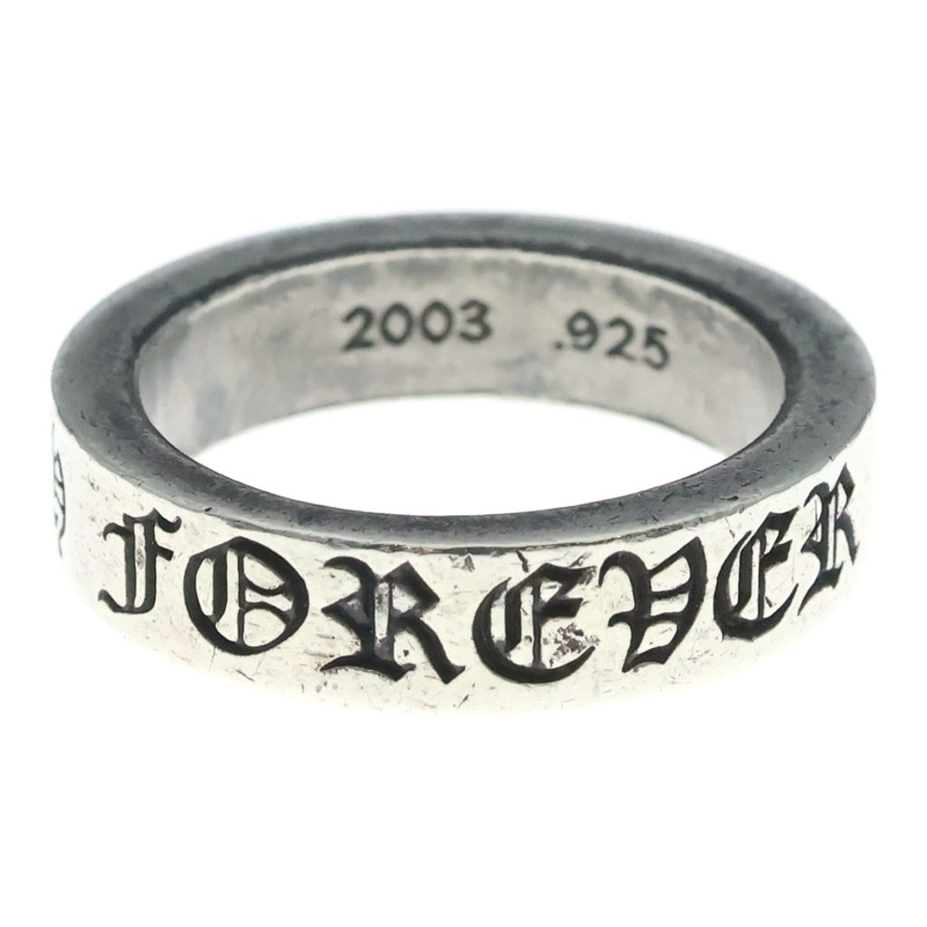 CHROME HEARTS(クロムハーツ) 6mm SPACER FOREVER スペーサーリング フォーエバー シルバー BCA337