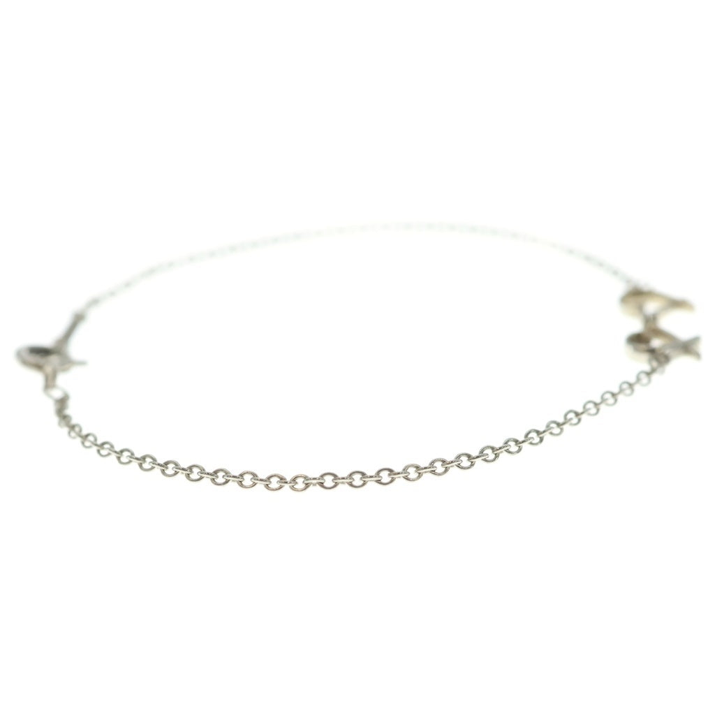 TIFFANY & Co.(ティファニー) パロマ ピカソ ダブルラビングハート ブレスレット ダイヤモンド シルバー SV925 レディース