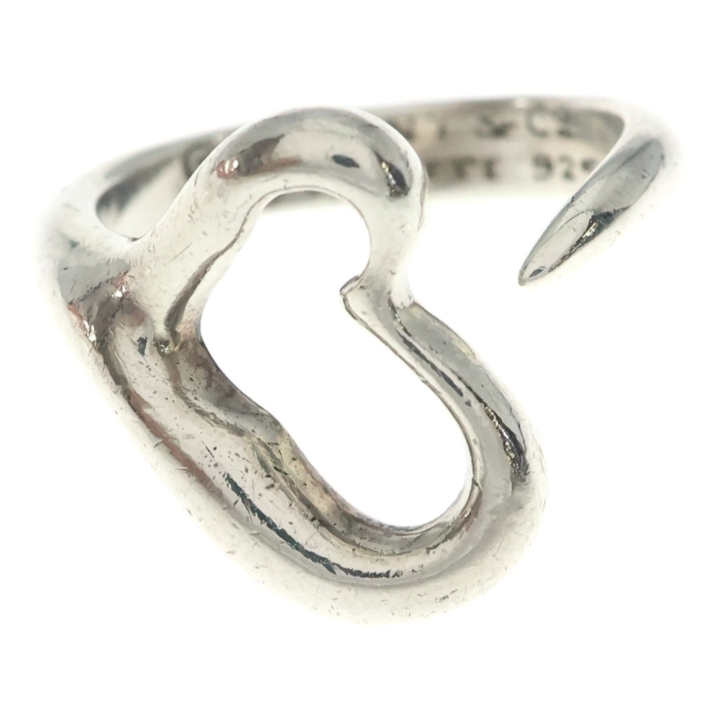TIFFANY & Co.(ティファニー) オープンハート リング シルバー SV925