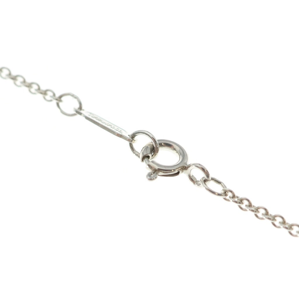 TIFFANY & Co.(ティファニー) トリプルリボン ネックレス シルバー×ゴールド SV925 Au750 レディース