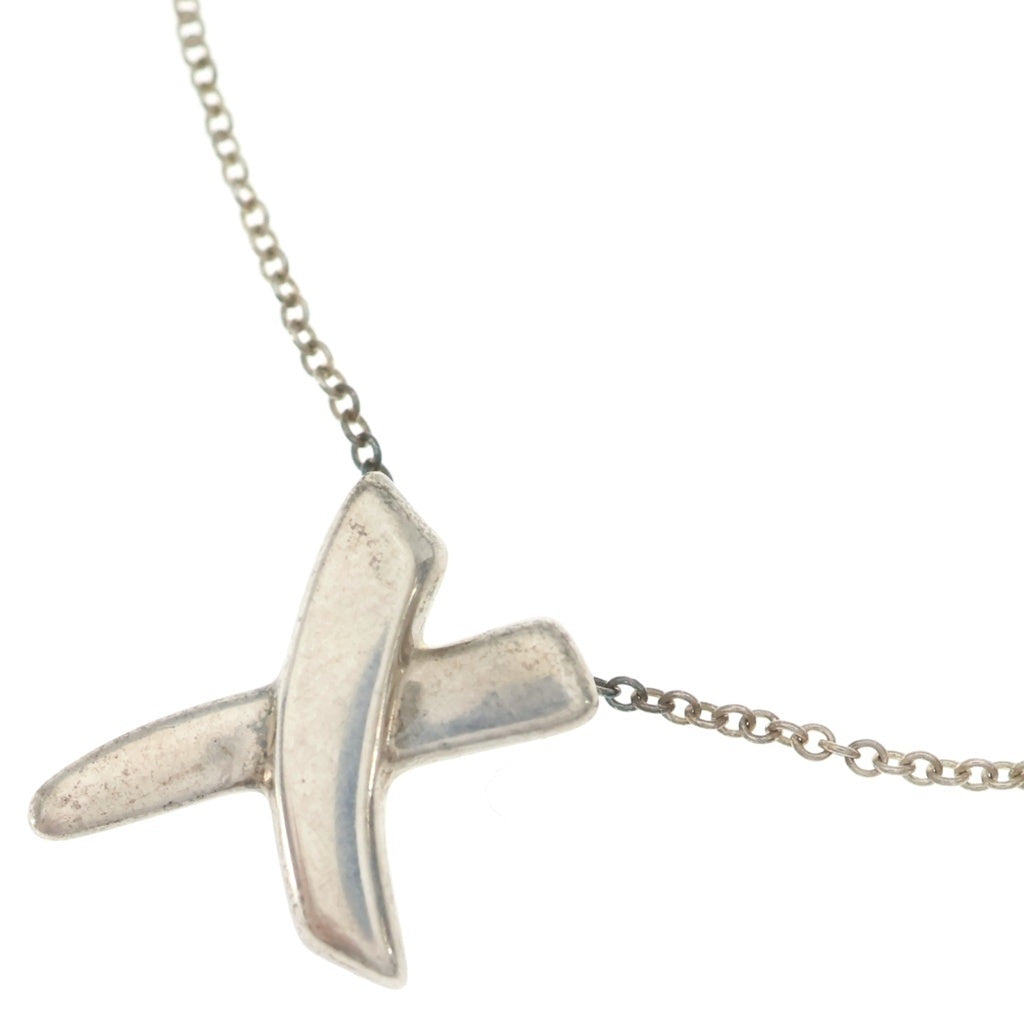 TIFFANY & Co.(ティファニー) パロマ ピカソ グラフィティ X(キス)ネックレス シルバー SV925 レディース