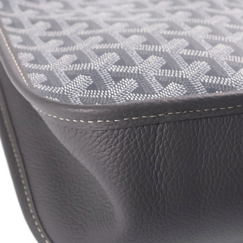 GOYARD(ゴヤール) ミュゼットPM ショルダーバッグ グレー PVC×レザー LME020262 袋 レディース