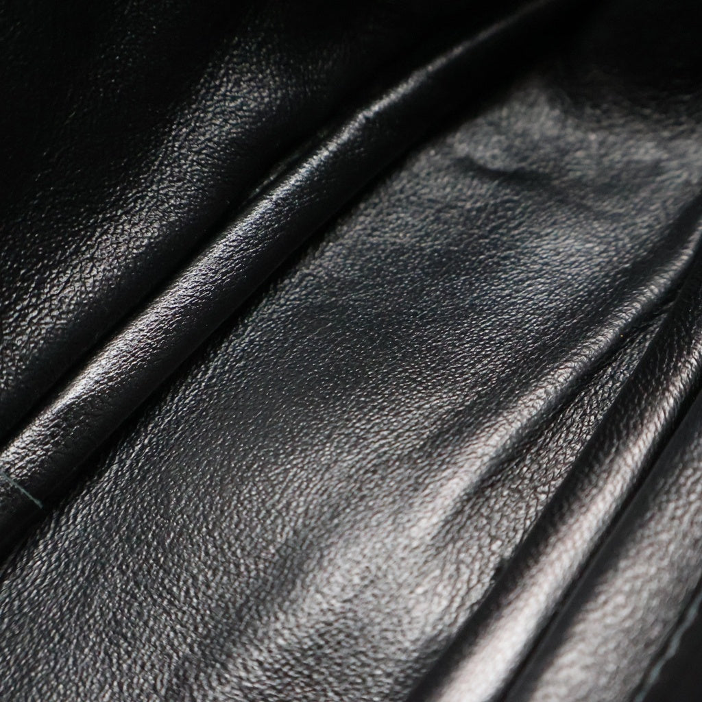 SAINT LAURENT PARIS(サンローランパリ) ルー ミニ チェーンショルダーバッグ ブラック キャビアスキン 612579 レディース