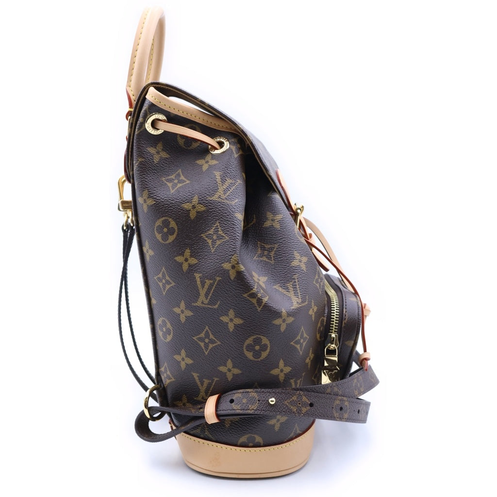 LOUIS VUITTON(ルイヴィトン) モノグラム モンスリMINI リュックサック バックパック ブラウン PVC×レザー M11199 レディース