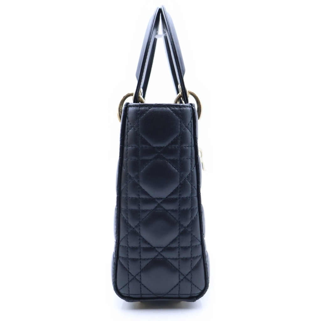 DIOR(ディオール) レディディオール スモール カナージュ 2wayバッグ ゴールド金具 レディース