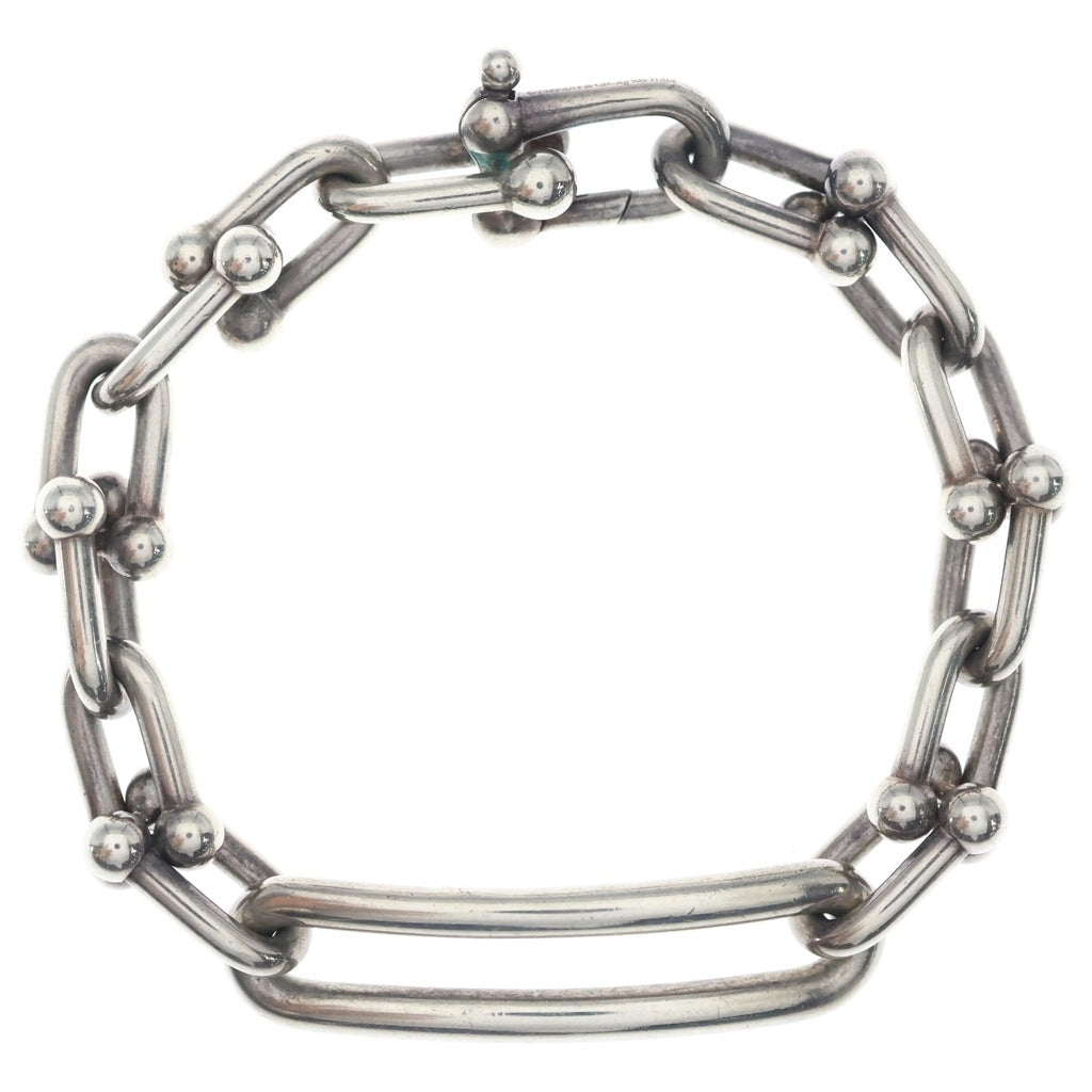 TIFFANY & Co.(ティファニー) ハードウェア ミディアム リンク ブレスレット バングル シルバー SV925