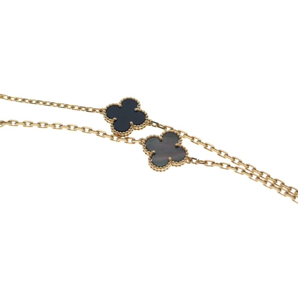 Van Cleef & Arpels(ヴァンクリーフアンドアーペル) マジックアルハンブラ ネックレス 6モチーフ イエローゴールド 750YG VCARD79200