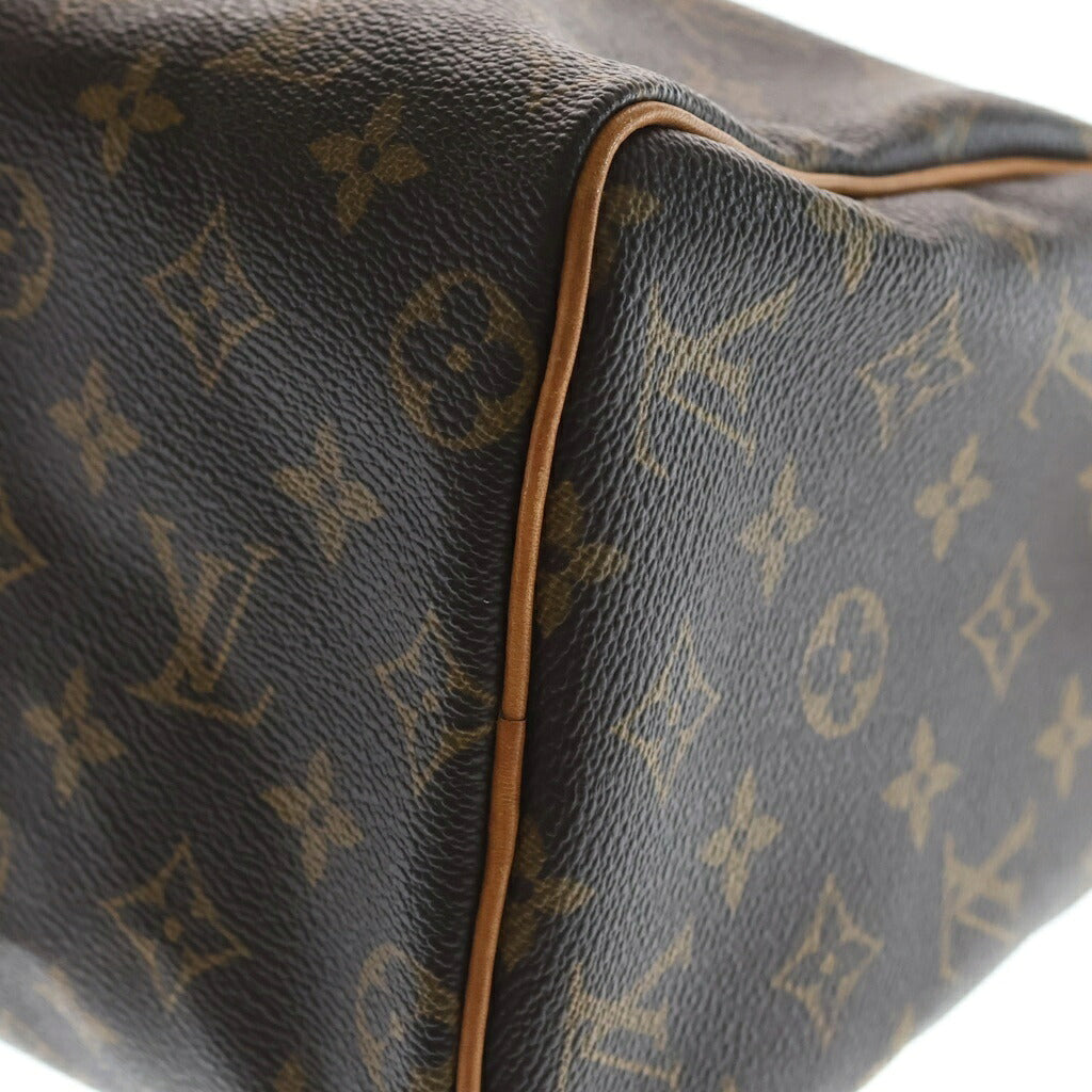LOUIS VUITTON(ルイヴィトン) モノグラム スピーディー25 ハンドバッグ ミニボストンバッグ ブラウン PVC×レザー M41528