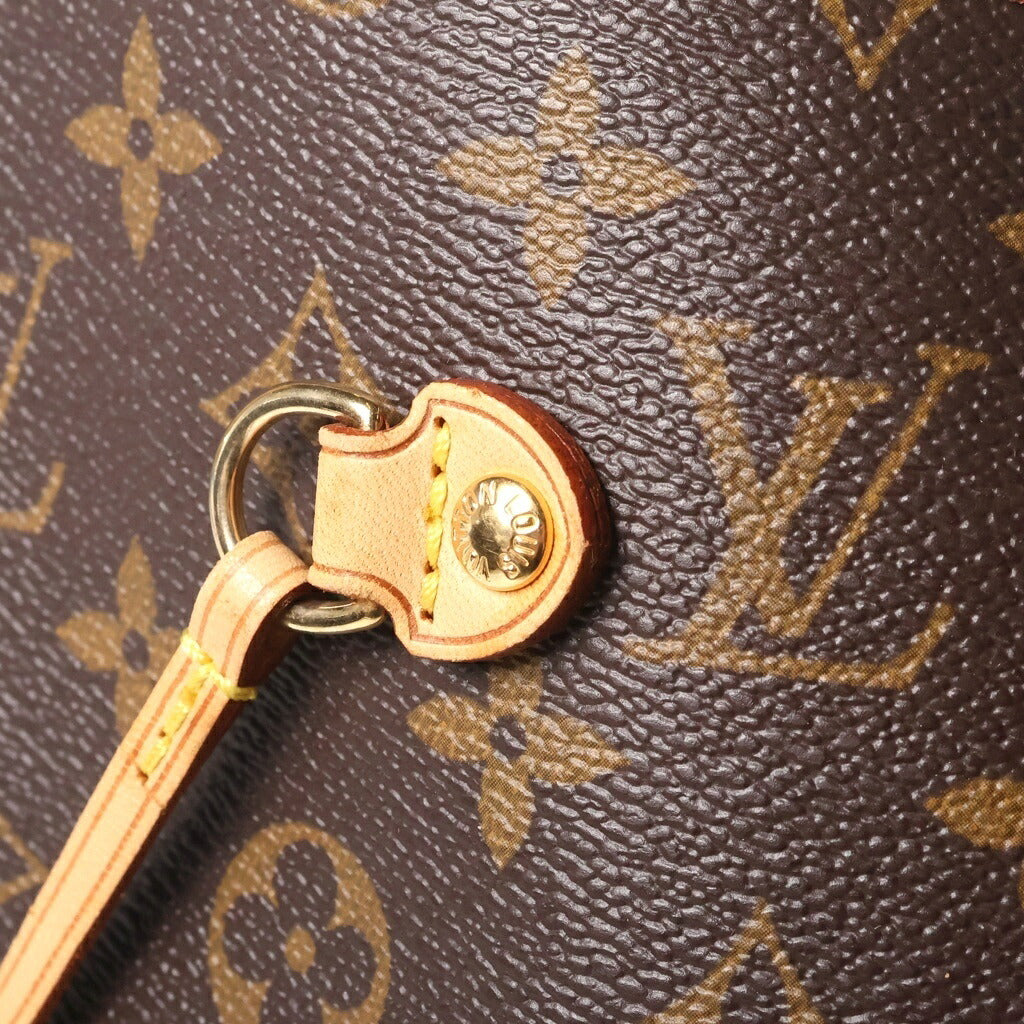 LOUIS VUITTON(ルイヴィトン) モノグラム ネヴァーフルGM トートバッグ ハンドバッグ ブラウン PVC×レザー M40990